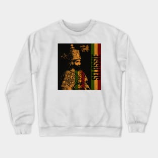 Jah Rastafari King Selassie Crewneck Sweatshirt